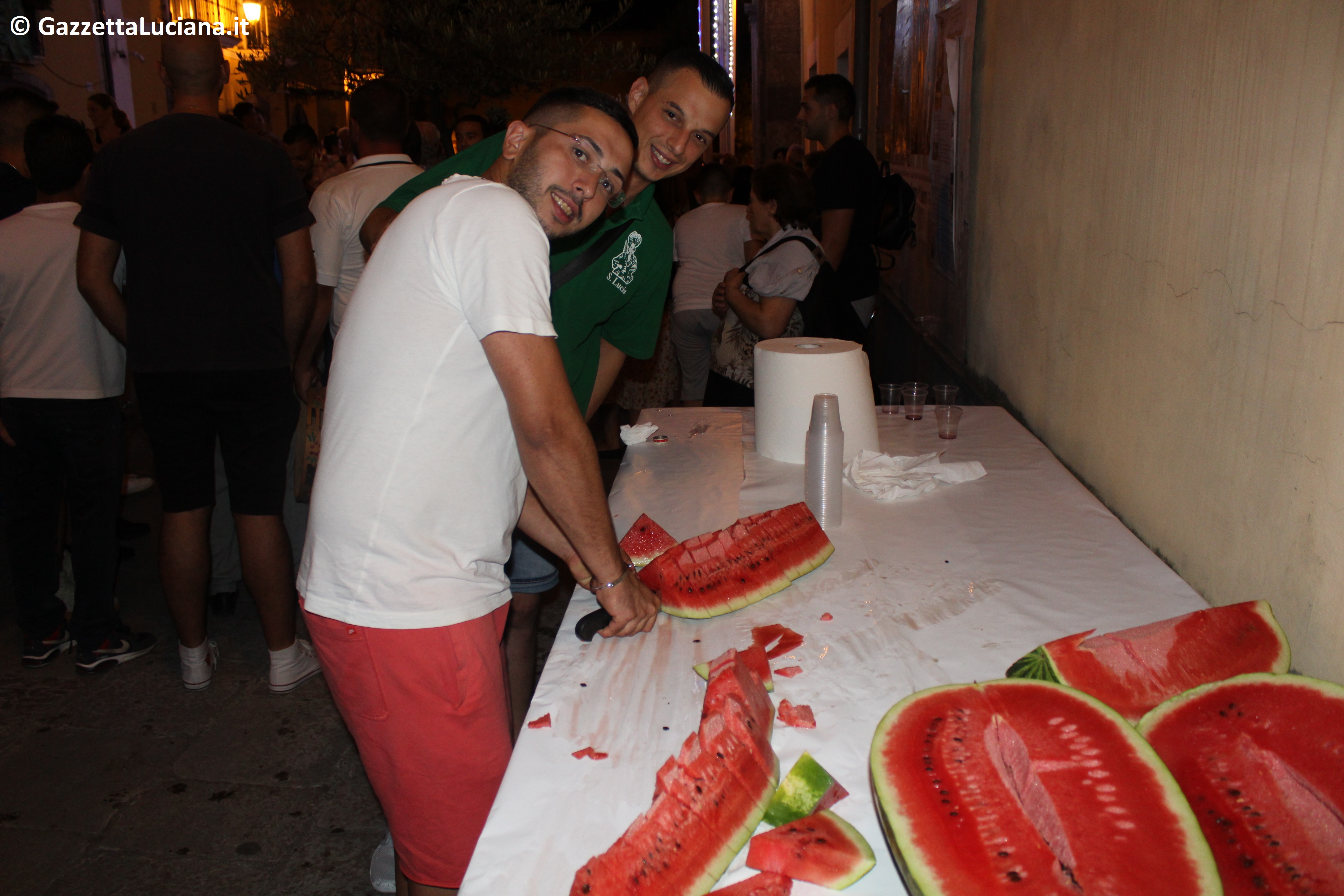 Gallery tagliata di melone - Paranza di Santa Lucia