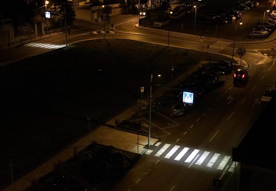 Cava de’ Tirreni: strisce pedonali illuminate per una maggiore sicurezza stradale