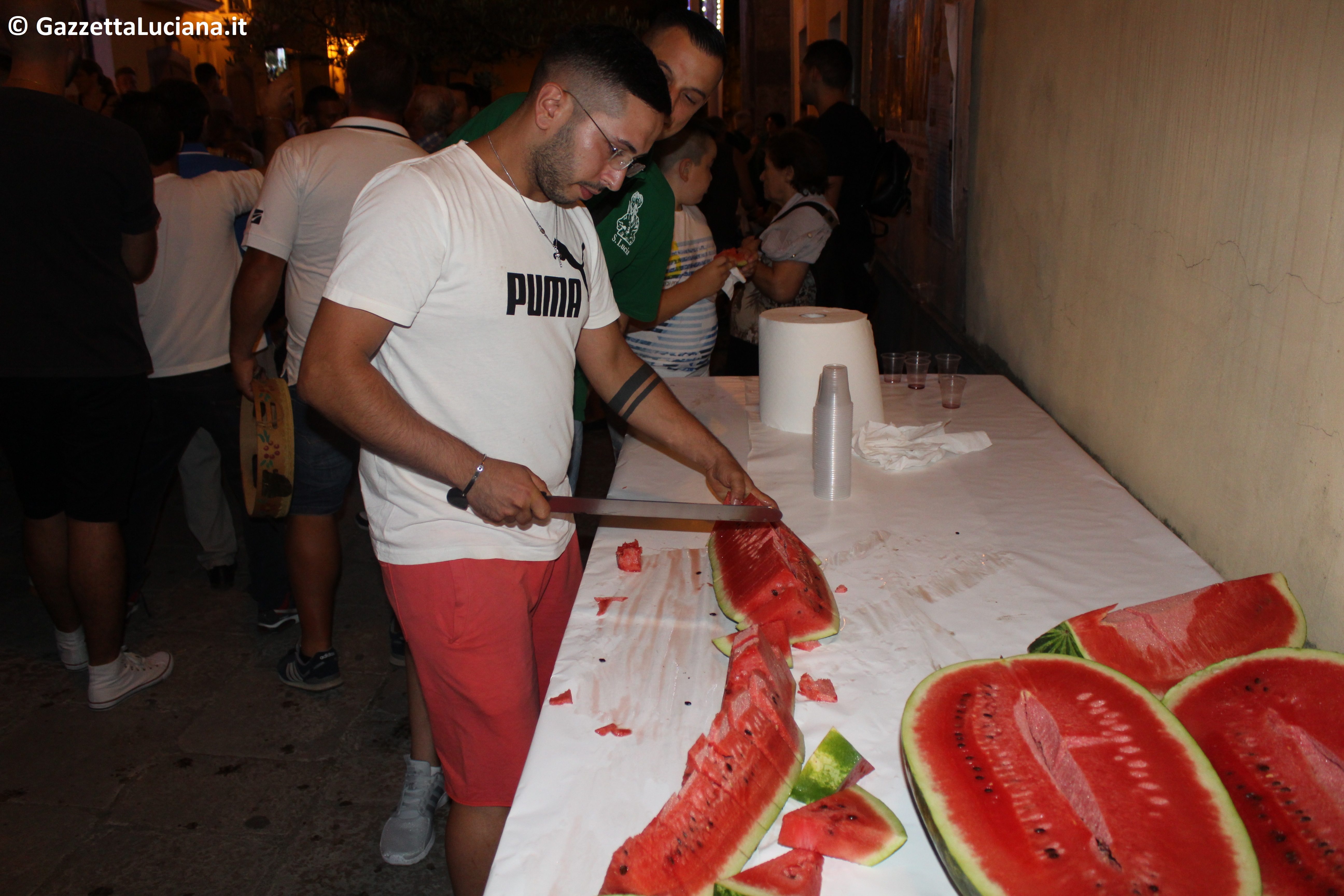 Gallery tagliata di melone - Paranza di Santa Lucia