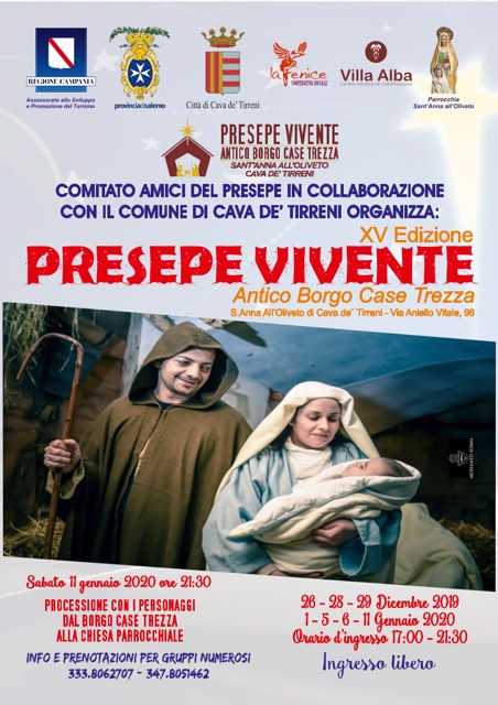 Il 26 dicembre la prima serata della 15esima edizione del presepe vivente “Antico Borgo Case Trezza”