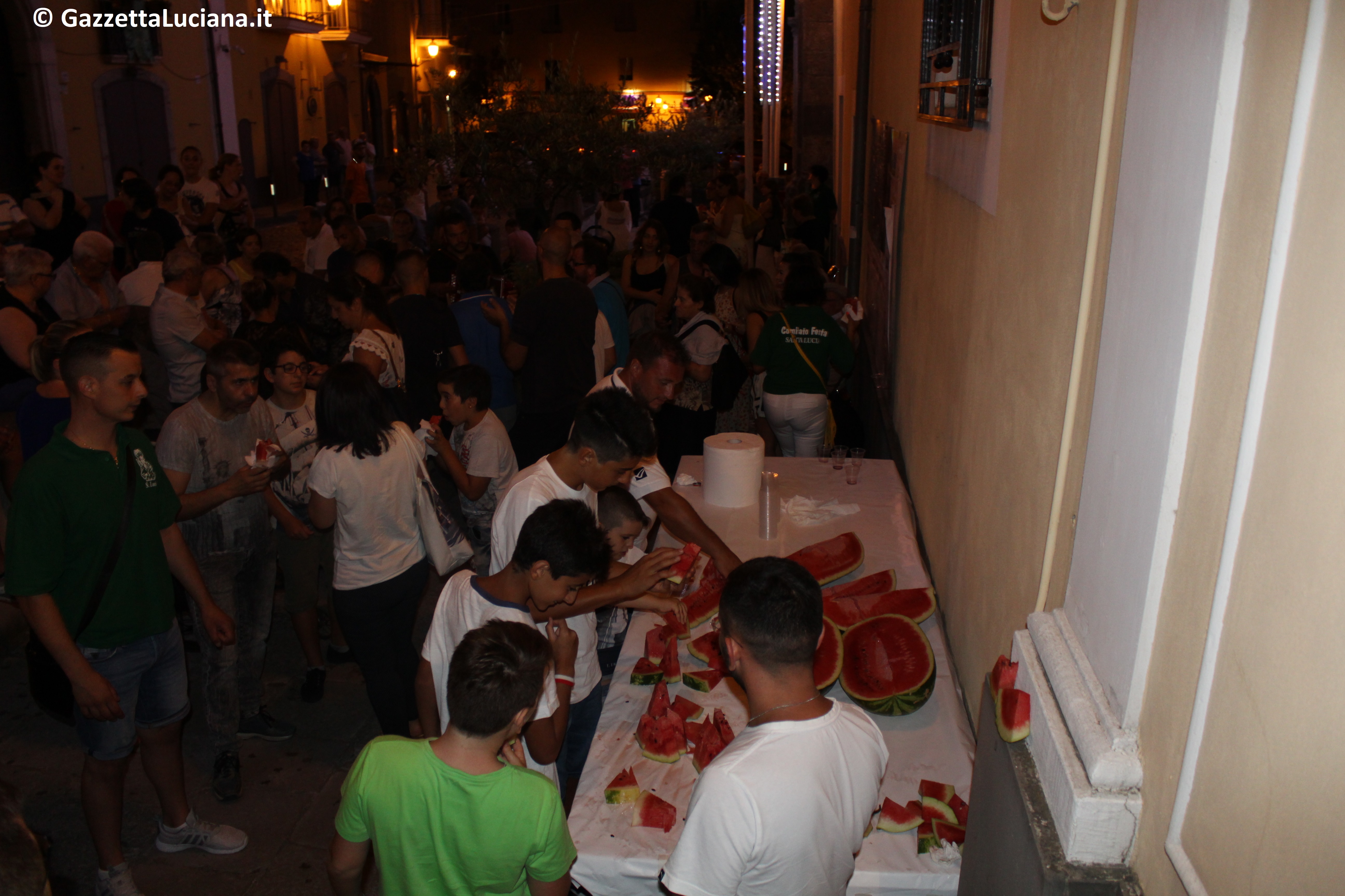 Gallery tagliata di melone - Paranza di Santa Lucia