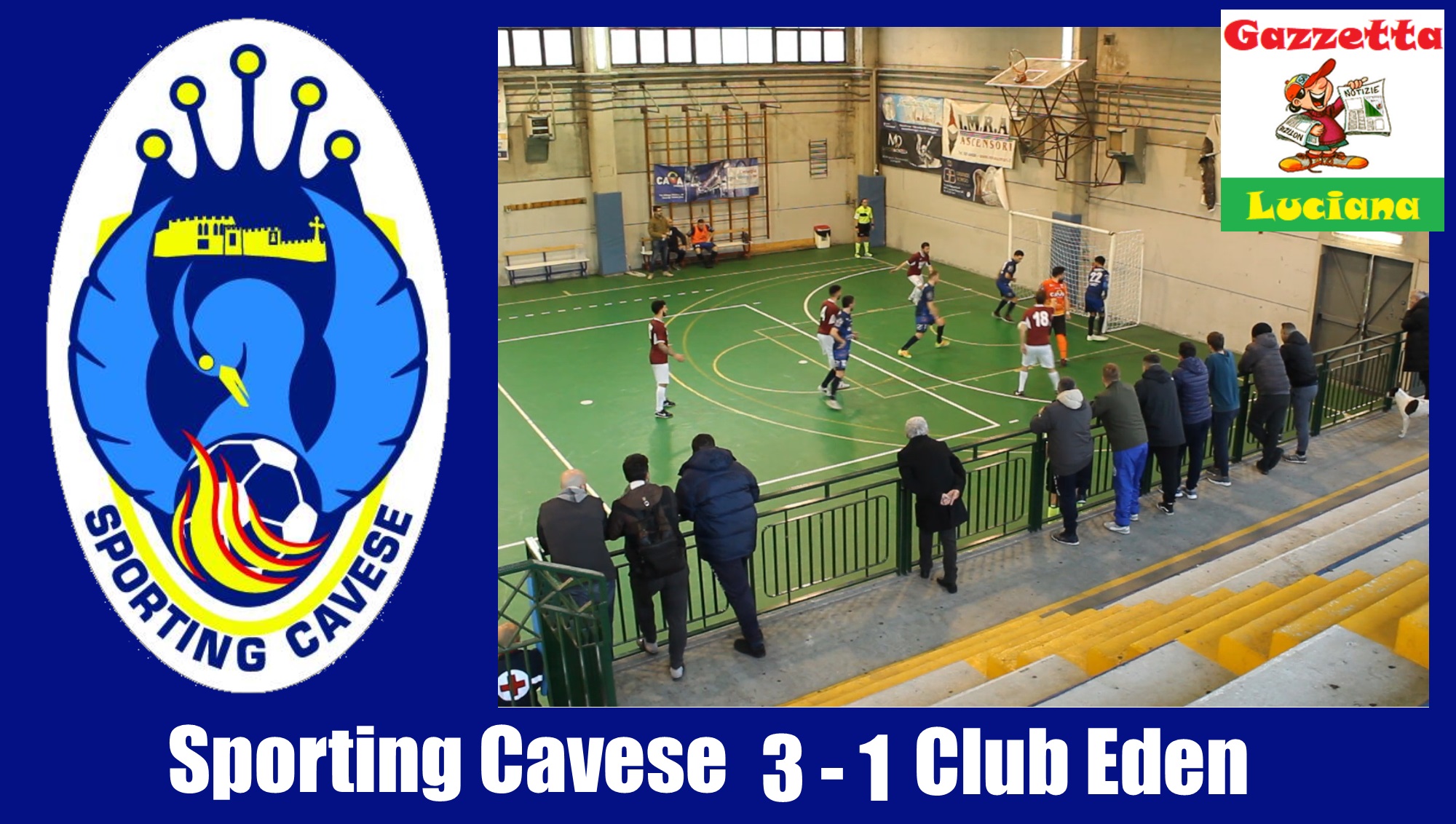 Sporting Cavese 3 vs 1 Club Eden