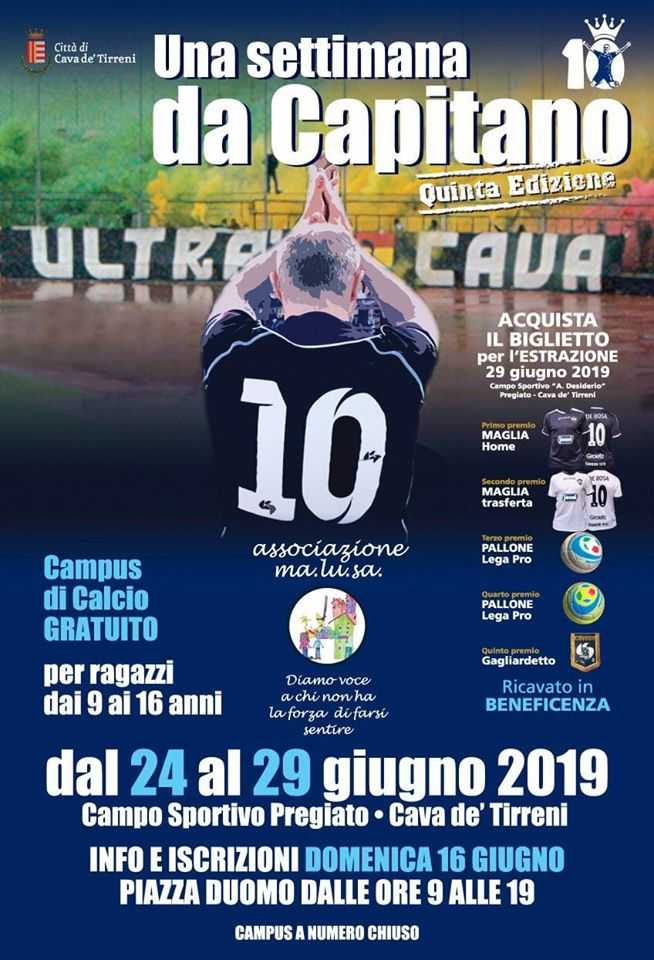 Cavese 1919: Una settimana da capitano