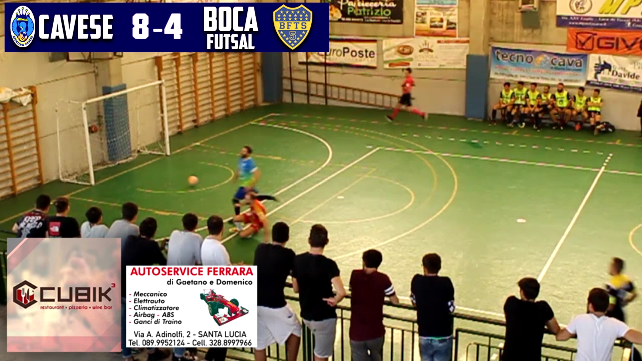 Sporting Cavese 10 vs 4 Boca Futsal